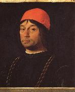 Portrait of Giovanni II Bentivoglio Lorenzo Costa
